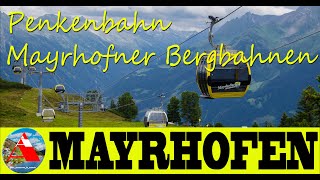 Mayrhofen  Zillertal  Tirol  Austria  Penkenbahn  Mayrhofner Bergbahnen  Cable car [upl. by Jephthah]