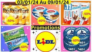 Catalogue Lidl Bons Plans De La Semaine Du 030124 Au 090124 [upl. by Alyworth563]