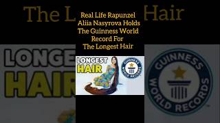 Real Life Rapunzel Aliia Nasyrova Holds The Guinness World Record For The Longest Hair [upl. by Litnahc322]