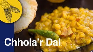 Cholar Dal Recipe Narkel Kishmish Diye  Bengali Dal Recipe  Vegetarian Bengali Chana Dal Recipe [upl. by Xanthus]