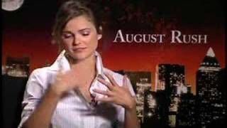 Keri Russell August Rush interview [upl. by Bone]