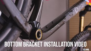 How to install a bottom bracket  Kogel Bearings [upl. by Tatiana]