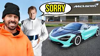 EX STIG CRASHED MY MCLAREN THAT I JUST REBUILT [upl. by Oeramed638]