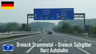 Germany A7 Drammetal  Salzgitter [upl. by Cherlyn]