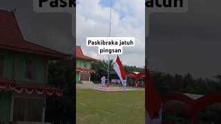 detik detik paskibraka jatuh pingsan ditengah upacara penaikan sangsaka merah putih 17 agustus 2024 [upl. by Keven]