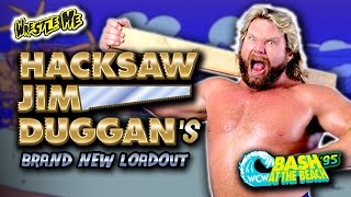 HACKSAW JIM DUGGAN Walks The Plank  WCW Bash At The Beach 1995  Wrestle Me Review [upl. by Amiel]