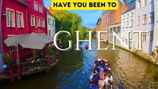 Ghent Belgium Walking Tour Autumn 2024 [upl. by Gradeigh]