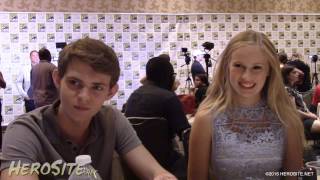 Heroes Reborn Robbie Kay amp Danika Yarosh [upl. by Nytnerb237]