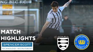 Match Highlights Tooting Bec v Lewisham Borough [upl. by Ihp]