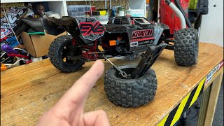 LIVE  is this an issue The new Arrma Kraton exb [upl. by Bartholomew756]