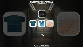 OUTSMART THE MANIAC Find The Way Out  CREEPY LOGIC GAME game quiz challenge [upl. by Raman]