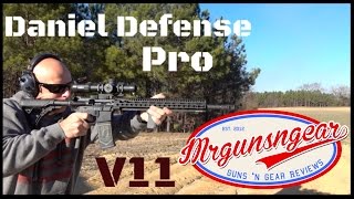 Daniel Defense DDM4 V11 Pro 18 AR15 Rifle Review HD [upl. by Roselba]