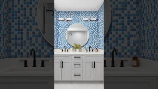 placa de fibrocemento SIMPLÍSIMA modelo CERÁMICA MOSAICO AQUA para BAÑOS 🚻 🚽🛁 [upl. by Annawal]