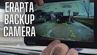 ERapta wireless backup camera  solar powered backup camera [upl. by Michaele971]