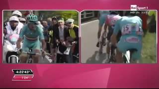 Nibali tappa 20 giro dItalia 2016 5 minuti di emozione [upl. by Gibrian727]