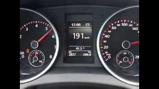 MK6 GTI LAUNCH CONTROL AND TOP SPEED 0  255 STOCK [upl. by Ylatfen]