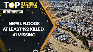 Nepal Floods Over 192 People Killed In RainTriggered Floods Landslides  Top Stories  WION [upl. by Aleahs]