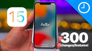 iOS 15 beta  300 Top Features  Changes [upl. by Nemad]