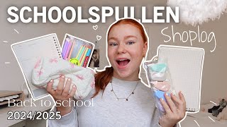 SCHOOLSPULLEN SHOPLOG 📚 voor middelbare back to school haul  20242025  inspiratie 💫 [upl. by Saenihp440]