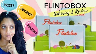 Flintobox Unboxing and Review 34 years  Parenting WithMe  How to Reduce Kids Screentime [upl. by Palecek]