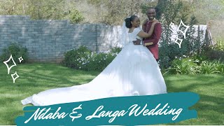 My Sunshine  Ndaba amp Langa Wedding Summary [upl. by Ynohtnanhoj]