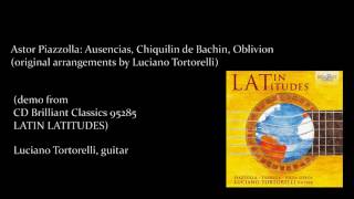 Astor Piazzolla original arrangements for solo guitar by Luciano Tortorelli [upl. by Zacharia]