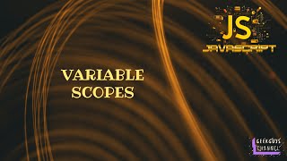 JavaScript Variable Scopesszint kezdő [upl. by Heinrick168]