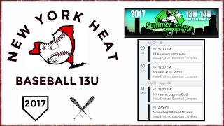 New York Heat vs New England Storm Semifinals NEBC Summer Series July 2017 [upl. by Roderich]