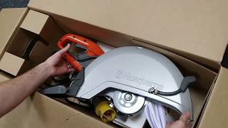 FIRST LOOK Husqvarna K4000 Unboxing [upl. by Cannon783]