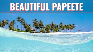 Papeete Tahiti French Polynesia  City tour and Snorkeling [upl. by Anayrb]