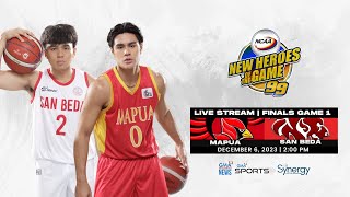 NCAA Season 99  Mapua vs San Beda Mens Basketball FINALS Game 1  LIVESTREAM [upl. by Yelich793]