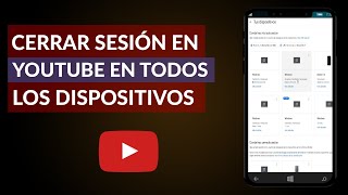 Cómo Cerrar Sesión en YouTube en Todos los Dispositivos  Paso a Paso [upl. by Della827]