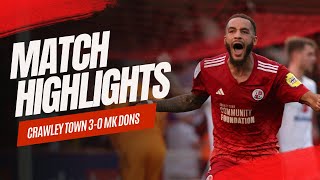 HIGHLIGHTS  Crawley Town vs MK Dons [upl. by Benedicto]