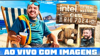 IEM Rio 2024 Dia 3 Furia vs NAVI  COM Gaules AO VIVO COM IMAGENS [upl. by Koehler]