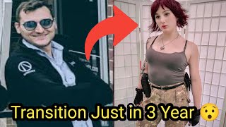 Male To Female Transition In Just 3 Year  Beautifull Mtf Transition Timeline  Trans Studio [upl. by Kenn732]