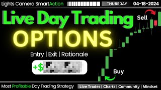 419 LIVE DAY TRADING SPY OPTIONS  50 GAIN 2 TRADES 100 WIN RATE  PROFITABLE TRADING STRATEGY [upl. by Anileh]