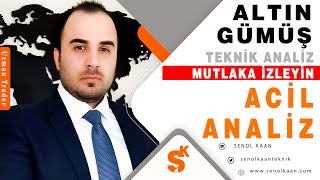 ALTIN VE GÜMÜŞ ANALİZİ DETAYLAR [upl. by Eiramnwad]