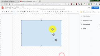 09 Apprendre à créer un doc google drawing carre 10cm TP [upl. by Moody]