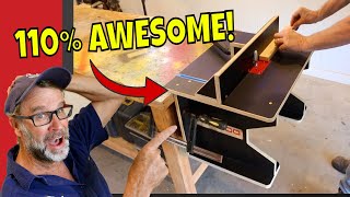 The BEST DIY Router Table for Beginners woodjigs21 [upl. by Naahs487]