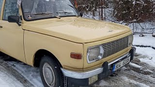 Wartburg sound cold start Wartburg 353 1969 coldstart [upl. by Enelime]