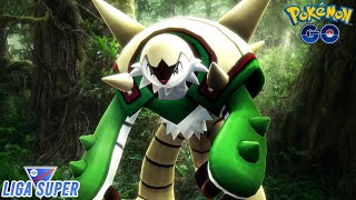 ¡CHESNAUGHT SE ESTÁ GARCHANDO A TODOS EN LIGA SÚPERPokémon Go PvP [upl. by Llertnom370]