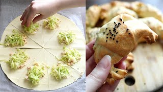 Con 2 rotoli di pasta brisè una cena da Re 👑  Ricetta Facile e veloce [upl. by Darrey]