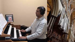 Allegro Giocoso Op150  No7 from 7 Improvisations by Saint Saens [upl. by Lehsar]