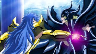 PELEA COMPLETA KARDIA de SCORPIÓN vs RADAMANTHYS de WYVERN  Saint Seiya The Lost Canvas [upl. by Crespo]