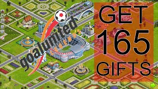 Collect up to 165 gifts from your stadium complex goalunited LEGENDS [upl. by Olivette]