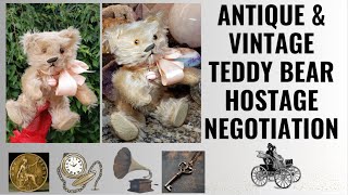 Watch Me Purge Some Of My Antique amp Vintage Steiff amp Mohair Teddy Bear Collection [upl. by Bartram]