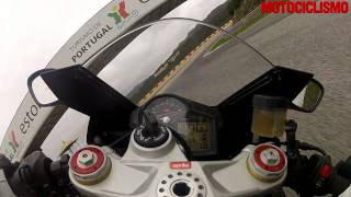 Aprilia RSV4 R 2013 il test di Motociclismo [upl. by Thgiled]