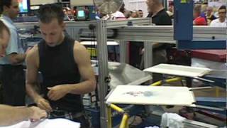 2010 Screen Printing World Speed Record Set on Challenger III Automatic Screen Printing Press [upl. by Bello]