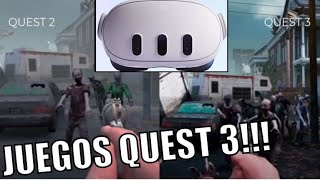 QUEST 3 JUEGOS MEJORADOS Y CATALOGO NUEVO EXCLUSIVO [upl. by Yderf]