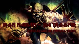 Iron Maiden  The Trooper Official Guitar Backing Track [upl. by Lyman391]